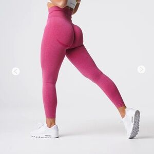 Crimson Curve Seamless Leggings
